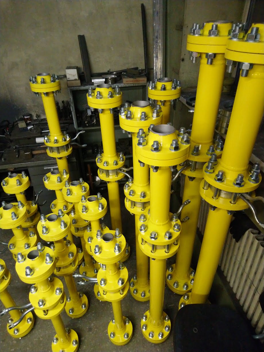 Вимірювальний трубопровід ІТСУ з діафрагмою вимірювальною камерною ДКС