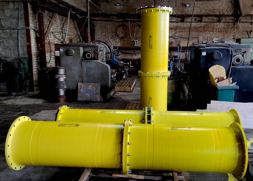 Вимірювальний трубопровід ІТСУ з діафрагмою вимірювальною камерною ДКС