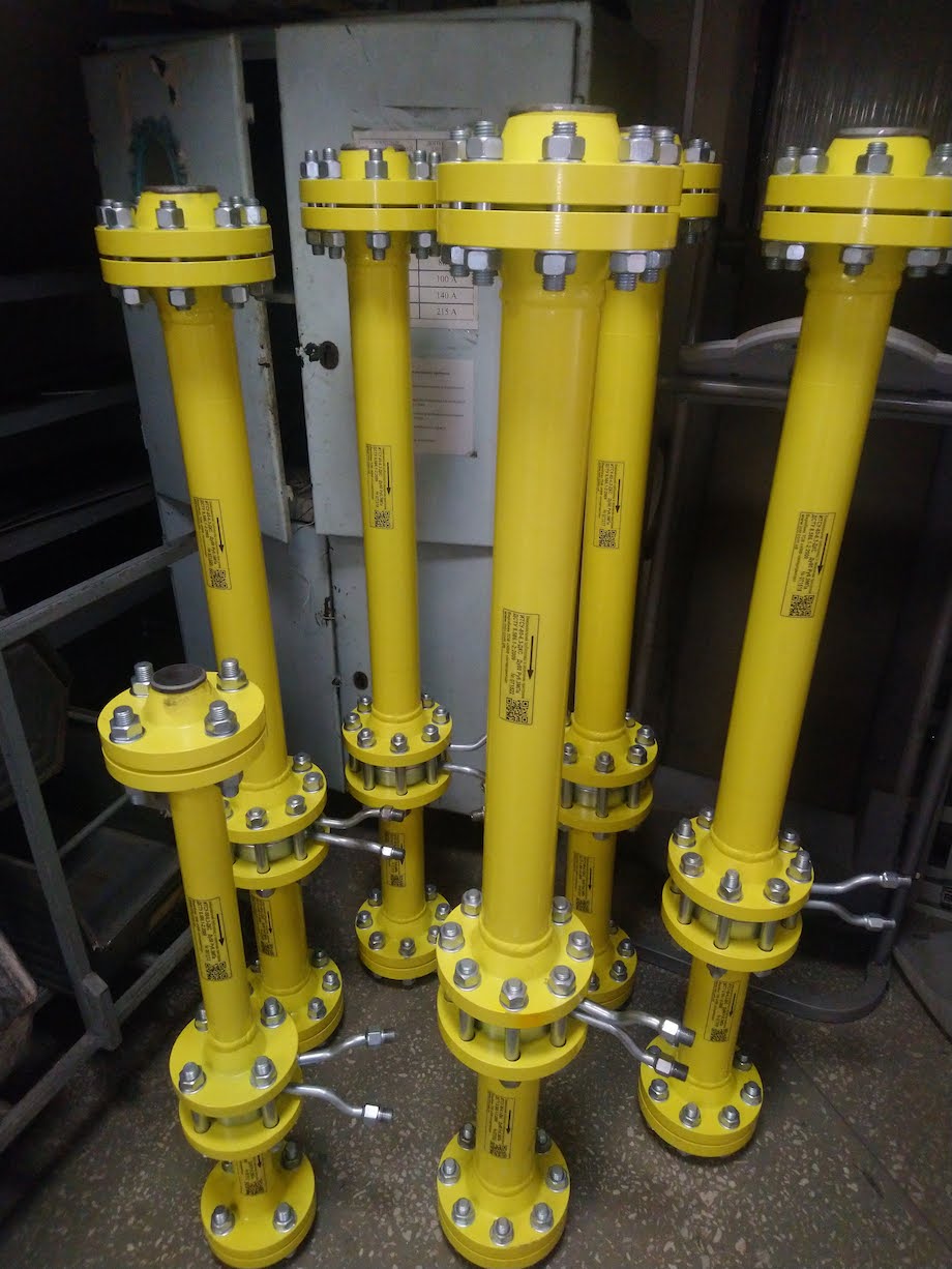 Вимірювальний трубопровід ІТСУ з діафрагмою вимірювальною камерною ДКС