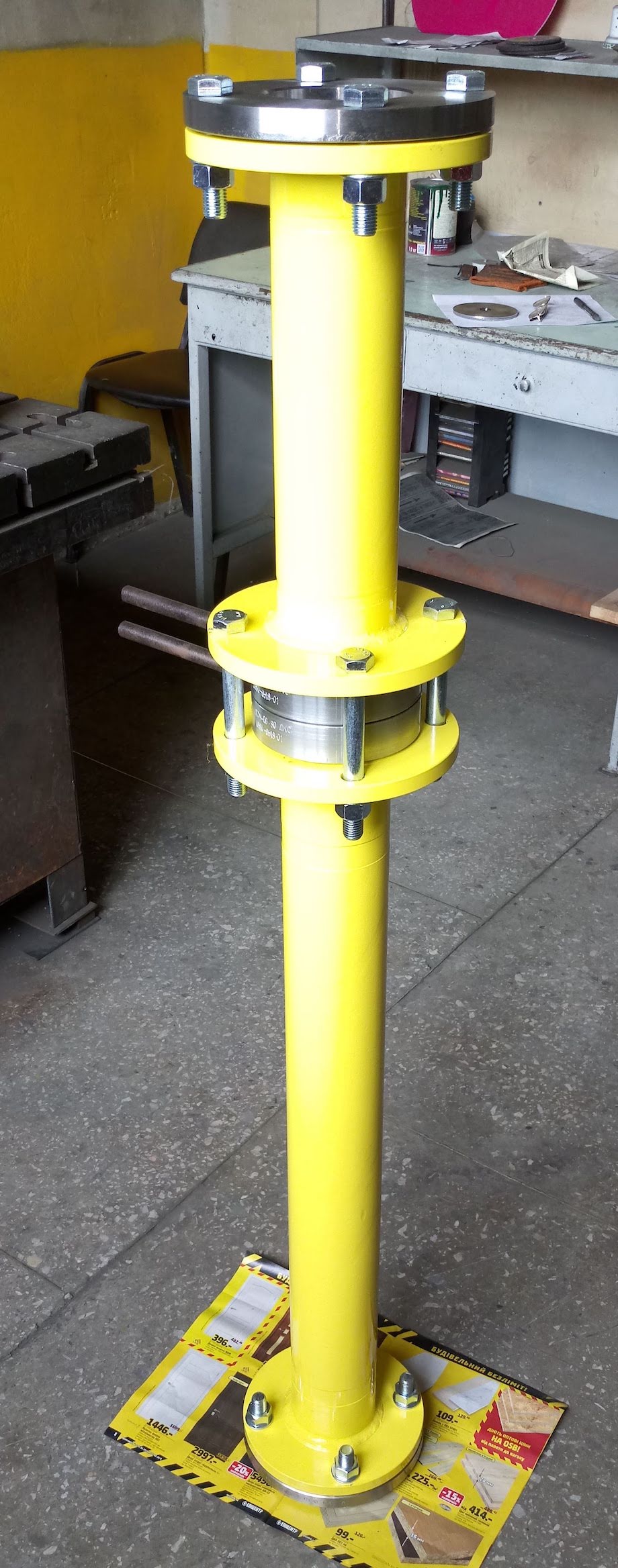 Вимірювальний трубопровід ІТСУ з діафрагмою вимірювальною камерною ДКС